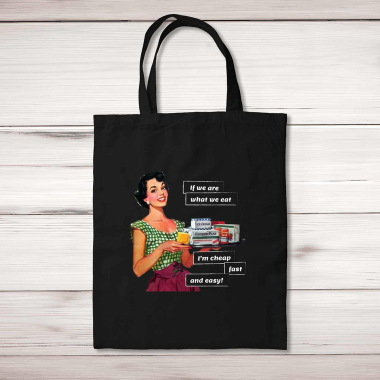 Cheap Fast and Easy - Novelty Tote Bags - Slightly Disturbed - Image 1 of 5