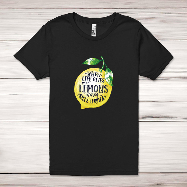 Life Gives You Lemons - Novelty Adult T-Shirts - Slightly Disturbed - Image 1 of 12