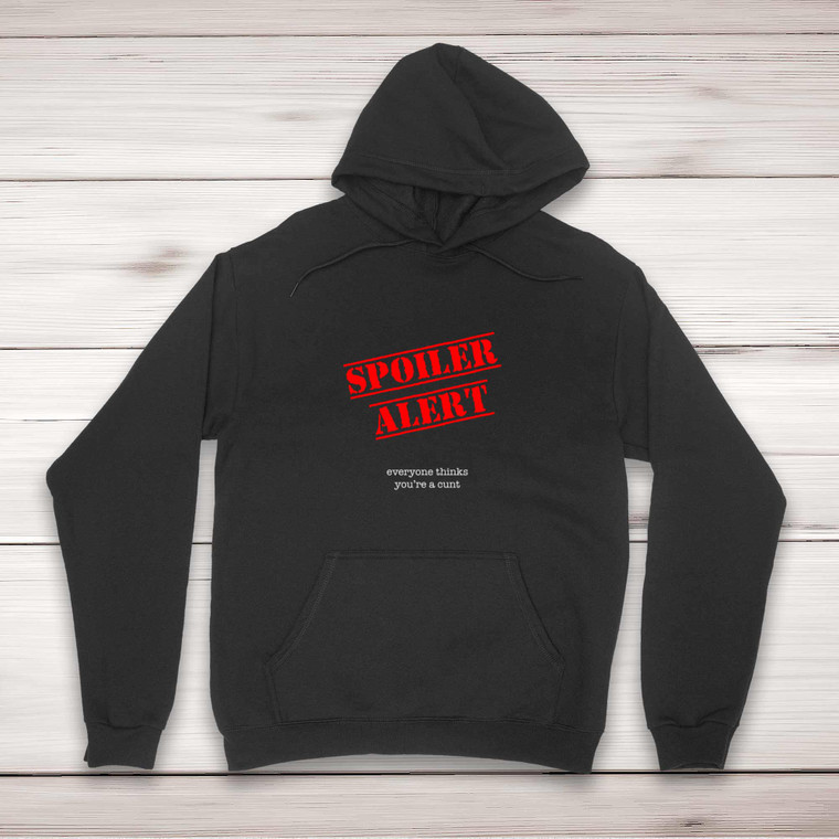 Spoiler Alert - Rude Hoodies - Slightly Disturbed - Image 1 of 2
