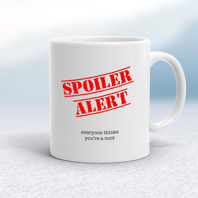 Spoiler Alert - Rude Mugs - Slightly Disturbed - Image 1 of 16