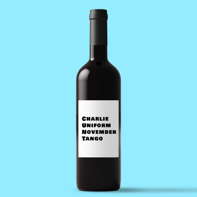 Charlie Uniform - Rude Wine/Beer Labels - Slightly Disturbed - Image 1 of 1