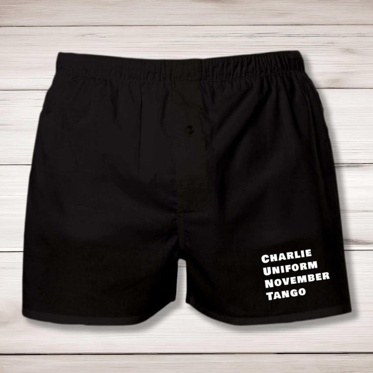 Charlie Uniform - Rude Men's Underwear - Slightly Disturbed - Image 1 of 2