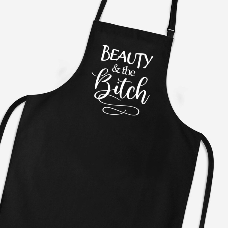 Beauty and the Bitch - Rude Aprons - Slightly Disturbed - Image 1 of 4