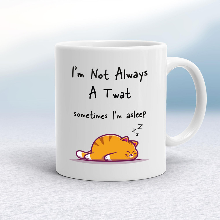 I'm Not Always A .... Sometimes I'm Asleep - Rude Mugs - Slightly Disturbed - Image 1 of 56