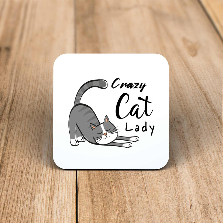 Crazy Cat Lady - Rude Coaster - Slightly Disturbed - Image 1 of 1