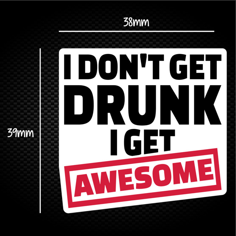 I Get Awesome - Novelty Sticker Packs - Slightly Disturbed - Image 1 of 1