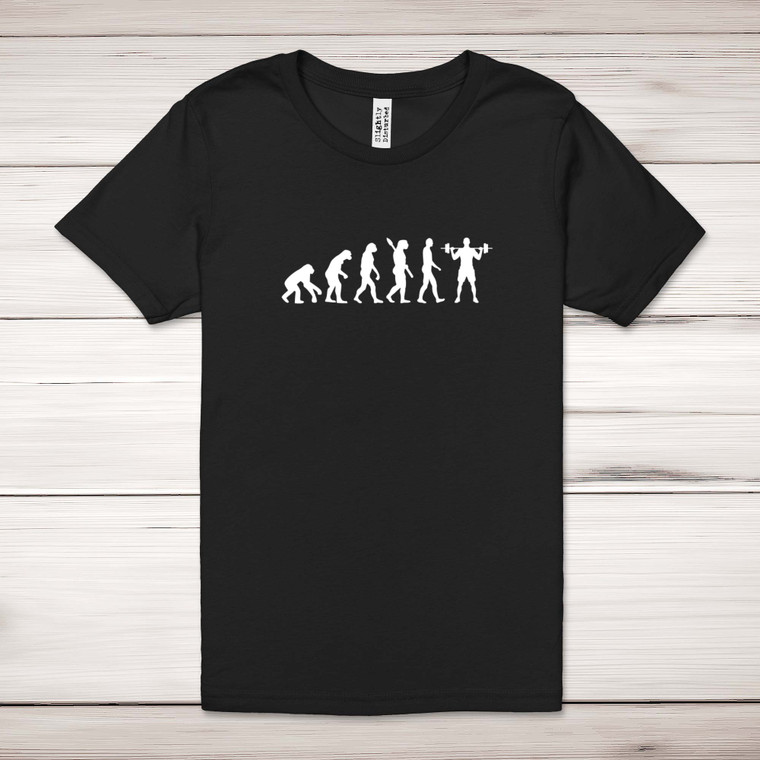 Evolution Of A Body Pumper - Novelty Adult T-Shirts - Slightly Disturbed - Image 1 of 24