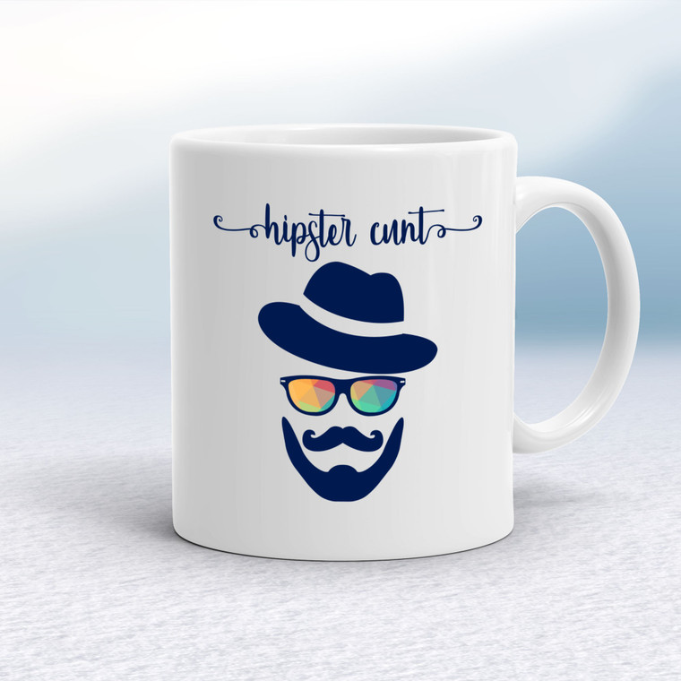 Hipster Cunt - Rude Mugs - Slightly Disturbed - Image 1 of 16