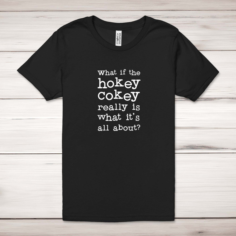 Hokey Cokey - Novelty Adult T-Shirts - Slightly Disturbed - Image 1 of 12