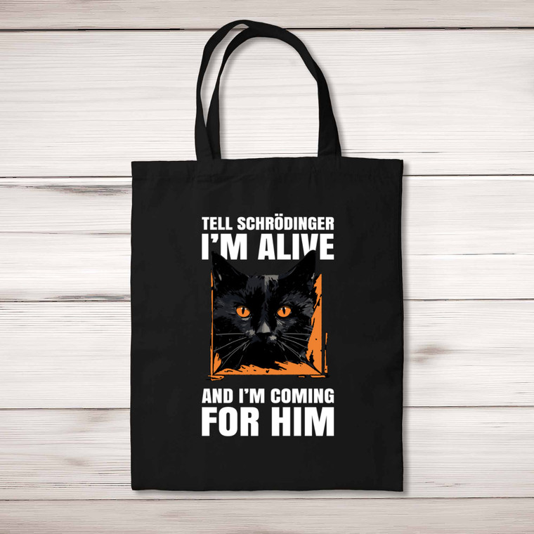 Alive - Geeky Tote Bags - Slightly Disturbed - Image 1 of 5