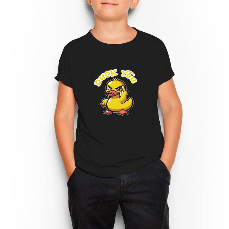 Duck You - Rude Kids T-Shirts - Slightly Disturbed - Image 3 of 3