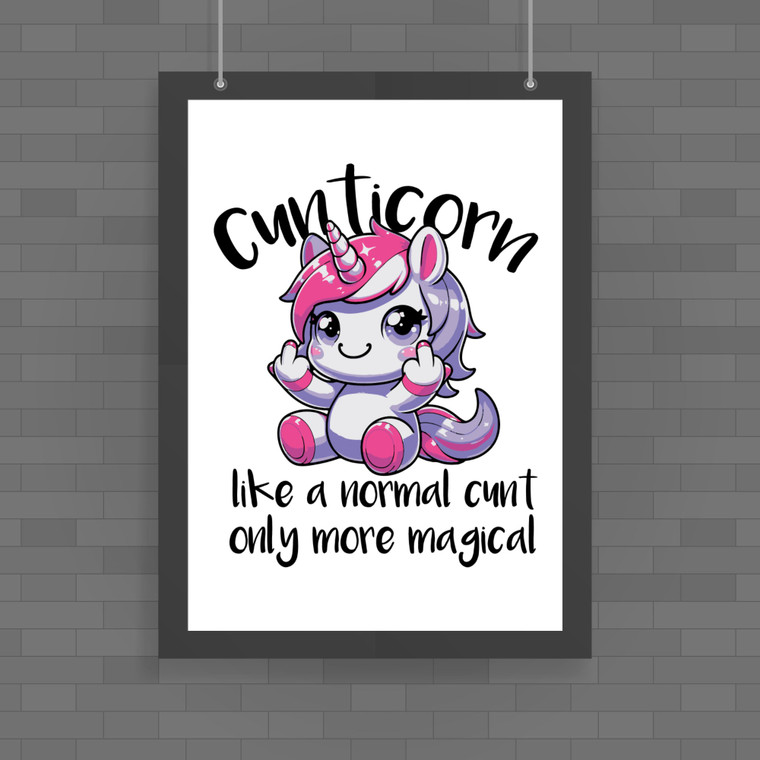 Cunticorn - Rude Posters - Slightly Disturbed - Image 1 of 1