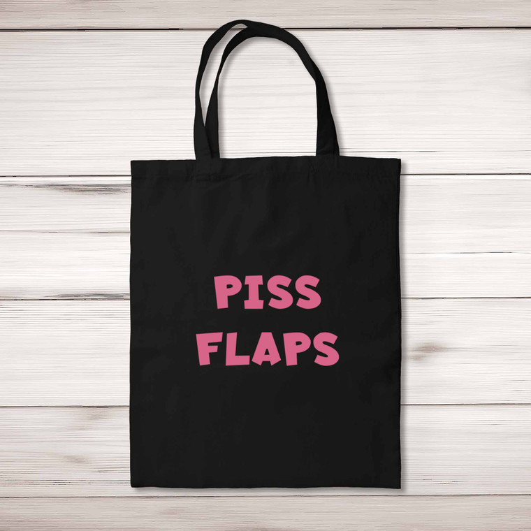 Piss Flaps - Rude Tote Bags - Slightly Disturbed - Image 1 of 5