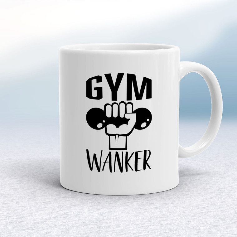 Gym Wanker - Rude Mugs - Slightly Disturbed - Image 1 of 16