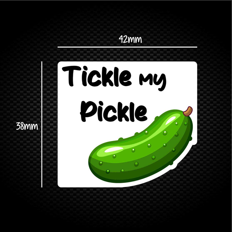 Tickle My Pickle Sticker Pack - One - 1