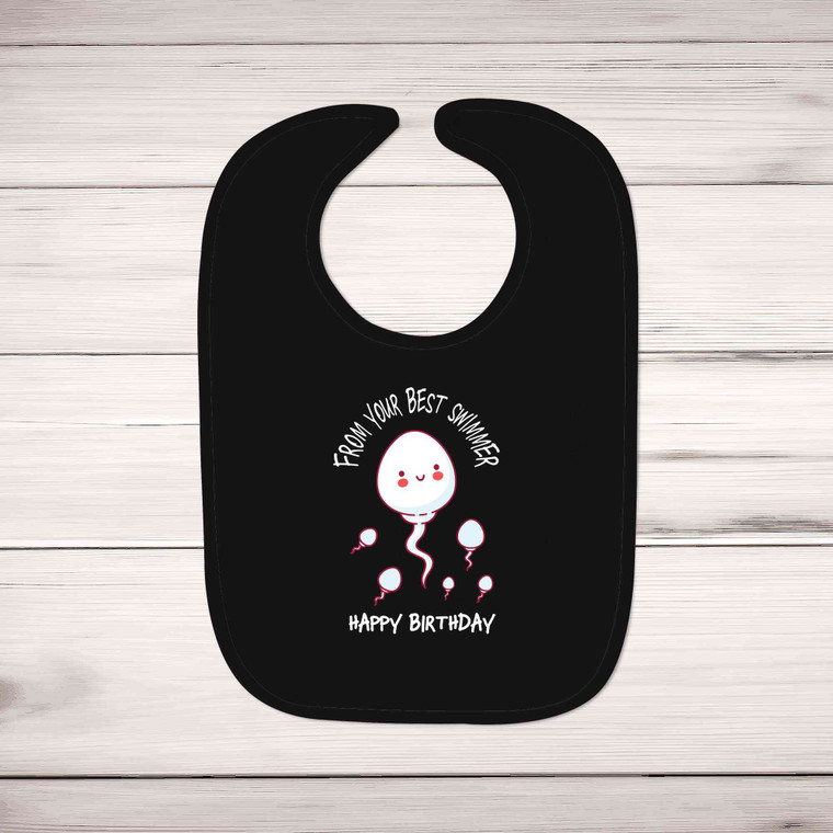 Best Swimmer Bib - Black - 1