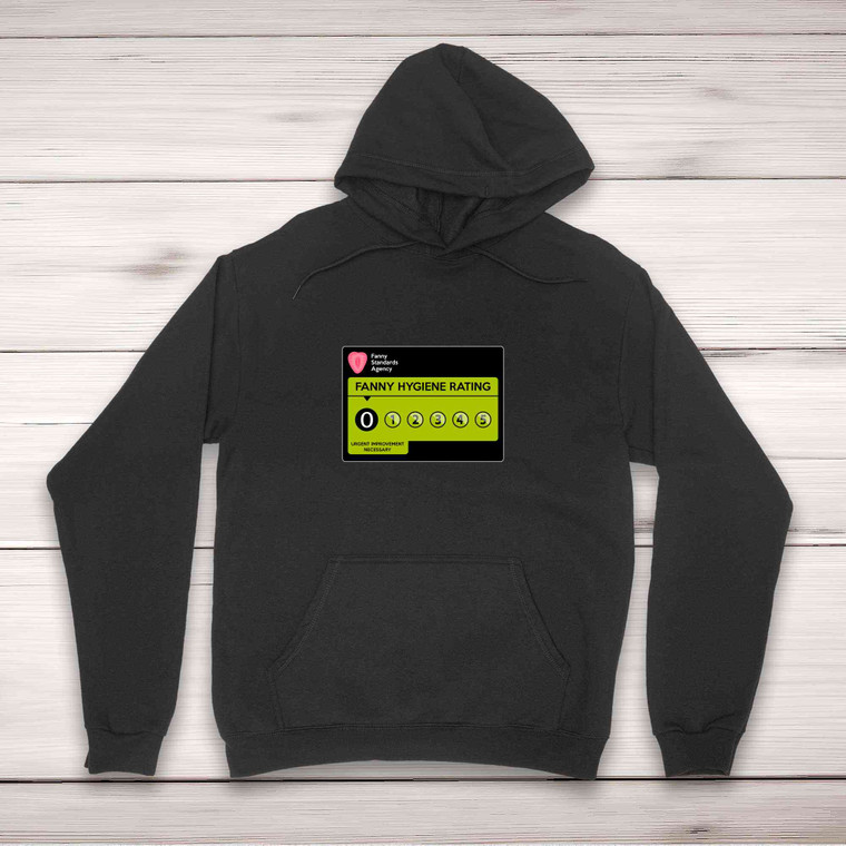 Fanny Hygiene Hoody - Black - 1