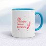 Runs On Batteries Mug - White/Light Blue - 4