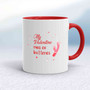 Runs On Batteries Mug - White/Red - 5