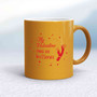 Runs On Batteries Mug - Gold - 12