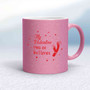 Runs On Batteries Mug - Pink Glitter/White - 13