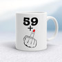 29+, 39+, 49+ or 59+ Lady's Middle Finger - Rude Mugs - Slightly Disturbed - Image 1 of 48