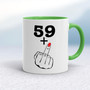 29+, 39+, 49+ or 59+ Lady's Middle Finger - Rude Mugs - Slightly Disturbed - Image 8 of 48