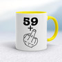 29+, 39+, 49+ or 59+ Middle Finger - Rude Mugs - Slightly Disturbed - Image 7 of 56