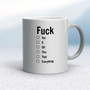 A Fuck For All Occasions - Rude Mugs - Slightly Disturbed - Image 9 of 18