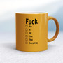 A Fuck For All Occasions - Rude Mugs - Slightly Disturbed - Image 10 of 18