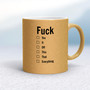 A Fuck For All Occasions - Rude Mugs - Slightly Disturbed - Image 18 of 18