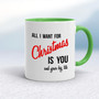 All I Want For Christmas - Rude Mugs - Slightly Disturbed - Image 8 of 24