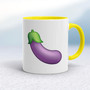 Aubergine Emoji - Rude Mugs - Slightly Disturbed - Image 10 of 12