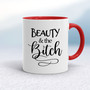 Beauty and the Bitch - Rude Mugs - Slightly Disturbed - Image 6 of 16