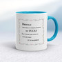 Behold The Field In Which I Grow My Fucks - Rude Mugs - Slightly Disturbed - Image 3 of 12