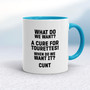 Cure For Tourettes - Rude Mugs - Slightly Disturbed - Image 3 of 14