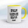 Cure For Tourettes - Rude Mugs - Slightly Disturbed - Image 7 of 14