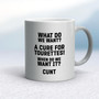 Cure For Tourettes - Rude Mugs - Slightly Disturbed - Image 9 of 14