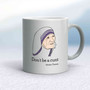 Don't Be A Cunt - Mother Theresa Mug - Silver - 11