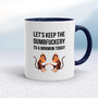 Dumbfuckery To A Minimum - Rude Mugs - Slightly Disturbed - Image 4 of 18