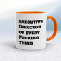 Executive Director of Every Fucking Thing - Rude Mugs - Slightly Disturbed