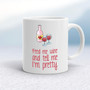Feed Me Wine - Rude Mugs - Slightly Disturbed - Image 1 of 12