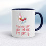 Feed Me Wine - Rude Mugs - Slightly Disturbed - Image 4 of 12