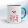 Feed Me Wine - Rude Mugs - Slightly Disturbed - Image 3 of 12