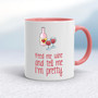 Feed Me Wine - Rude Mugs - Slightly Disturbed - Image 5 of 12