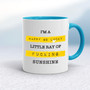 Happy Go Lucky Little Ray Of Fucking Sunshine - Rude Mugs - Slightly Disturbed - Image 3 of 13
