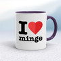 I Love Minge - Rude Mugs - Slightly Disturbed