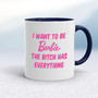 I Want To Be Barbie - Rude Mugs - Slightly Disturbed - Image 4 of 20