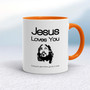 Jesus Loves You...Swearing - Rude Mugs - Slightly Disturbed
