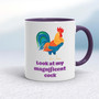 Magnificent Cock - Rude Mugs - Slightly Disturbed